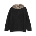 Semicouture Dame Strikkevarer Svart S,