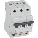 Legrand 4 stk RX³ MCB automatsikring B6 3P 3M 6kA