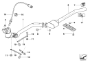Veng Katalysator E 46 BM80164H