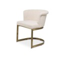 Bofinger spisestol bouclé cream