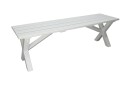 Scottsdale Sittebenk 140 cm Hvit   KWA