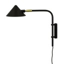 Watt & Veke Kelly Kort Vegglampe Sort