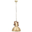 vidaXL Industriell hengelampe 25 W messing rund 30 cm E27