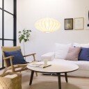 Nielsen Light Jasmin Ellipse pendel hvit ledning hvit