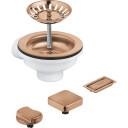 GROHE avløpsventil 1 1/4 t/kv børstet varm solnedgang copper