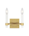 Visual Comfort Marston Double Wall Sconce Brass