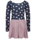 Hummel Hmljr Aop Gymsuit L/S   Blue   104