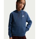Nike Sportswear Club Fleece Hoody Junior Mystic Navy/White M (137 147)