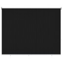 vidaXL Utendørs Rullegardin 90% UV-blokk Svart 200 x 140 cm HDPE