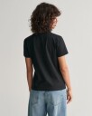 Klassisk t-skjorte med Shield-logo BLACK XS