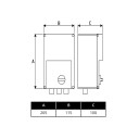 Flexit Trafo Tee 015 1 5A 230V Hvit