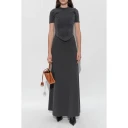Balenciaga Dame Skjørt Grå S,