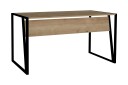 Skrivebord Cunday 140 cm   Brun/Svart