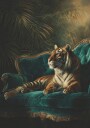 Resting Tiger Plakat Plakat / 40x50cm