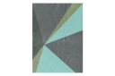 Fototapet Gray Triangles 50x1000 - Artgeist sp. z o. o.