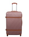 Stor koffert - Retro rosa - Hardcase koffert - Smart reisekoffert