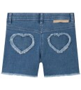 Stella McCartney Kids Denimshorts   Lyseblå m. Hjerter   Stella McCartney Kids   6 år 116   Shorts