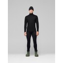 Norrøna falketind equaliserUll Zip Neck Herre Caviar Black XL