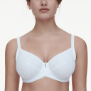 Chantelle BH EasyFeel Very Covering Underwired Bra Hvit nylon D 75 Dame