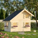 Palmako Lekehus rødhette 3,8 med hems 4,0 m2 + hems 1,2 m2