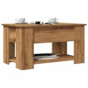  Salongbord artisan eik 79x49x41 cm konstruert tre 8721158442383