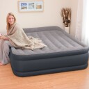 Intex DuraBeam+ Deluxe Pillow Rest Raised Dobbel Madrass Rektangel Inne & Ute Innebygd luftpumpe