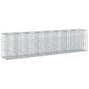  Gabion hevet seng 2 pcs sølv 330 x 50 x 80 cm Galvanisert Stål