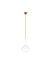 Lucerne One Light Small Pendant White