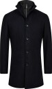 Bruun & Stengade Bs Ontario Slim Fit Coat - NAVY - L