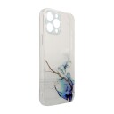Hurtel Marmorveske for iPhone 12 Pro Gel Cover Marble Blue