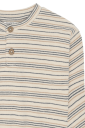 Hust & Claire Sigurd strikket stripe genser til baby snow white 80