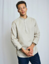 Bruun & Stengade Bs Crawford Casual Modern Fit Shirt - Beige - S
