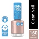 Rimmel Kind & Free Clean Nail 160 Pearl Shimmer