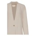 Loulou Studio Dame Strikkevarer Beige S,