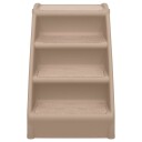 Vidaxl Hundetrapp Sammenleggbar Brun 62X40X49.5 cm