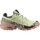 Salomon Women"s Speedcross 6 Gore-tex Lime Cream/mahogany Rose/black 38|38 2/3