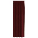  Gardiner med gardiner 2 pcs Vinrød 140 x 260 cm Fløyel