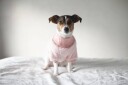 Myk Korallfleece Hundegenser Rosa