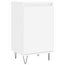 vidaXL Skjenk hvit 40x35x70 cm konstruert tre