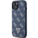 Guess Guhcp15mpg4gpb Iphone 15 Plus / 14 Plus 6.7" Blue/Blue Hardcase 4G Triangle Metal Logo