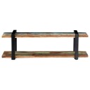 vidaXL TV-benk 130x40x40 cm gjenvunnet heltre 8719883570952