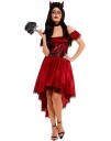 Day of the Dead Devil Kostyme til Dame Large