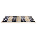 vidaXL Spilebase med 42 lameller 7 soner 70x200 cm