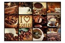 Fototapet Coffee Collage 200x140 - Finnes i flere størrelser