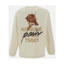Maison Kitsuné, Herre, Topper, Hvit, XL,