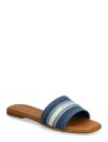 Tommy Hilfiger Flat Mule Webbing Blue 41