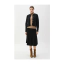Busnel Dame Strikkevarer Svart 2XL,