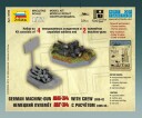 Zvezda 1/72 German Machine Gun MG-34 with Crew 1939-1942