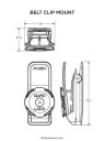 Quad Lock Belt Clip
