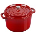 Staub La Cocotte støpejernsgryte 4,8 liter, rød
